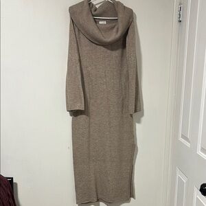 H&M Tan Knit Dress